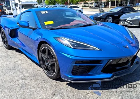 2021 Chevrolet Corvette Stingray 3Lt из США, поврежденный, VIN 1G1YC2D43M5118XXX